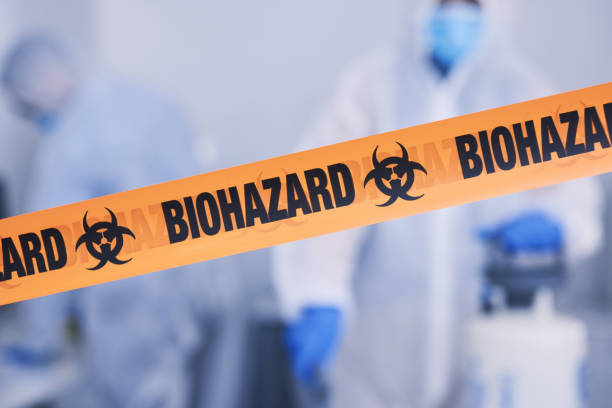 Professional Biohazard technician working in Morton, PA